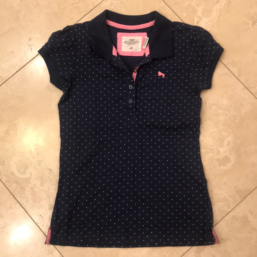Polka Dot Polo Shirt